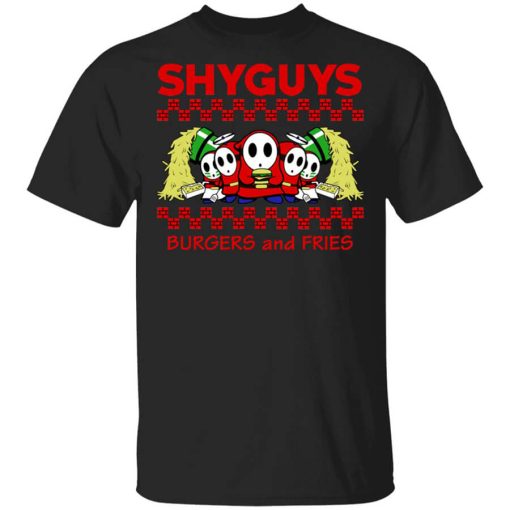 Shyguys Burgers And Fries T-Shirt