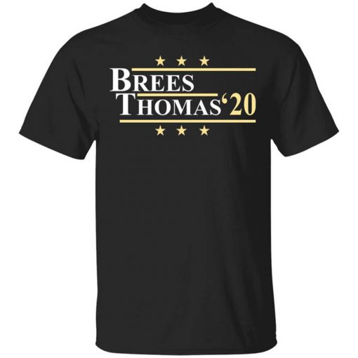 Vote Brees Thomas 2020 President T-Shirt
