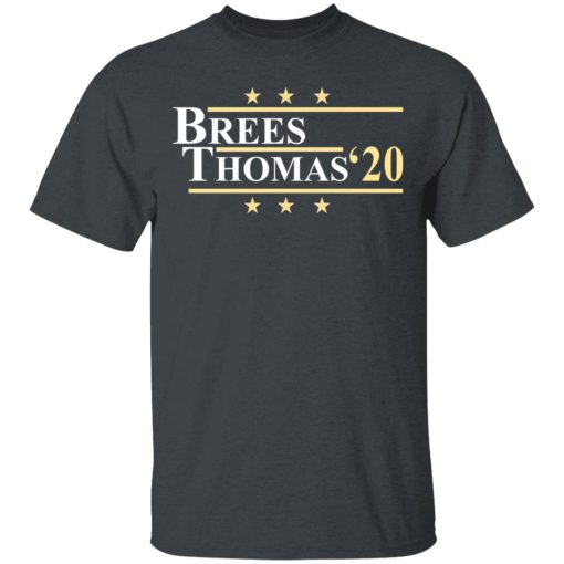 Vote Brees Thomas 2020 President T-Shirts, Hoodies, Long Sleeve 3