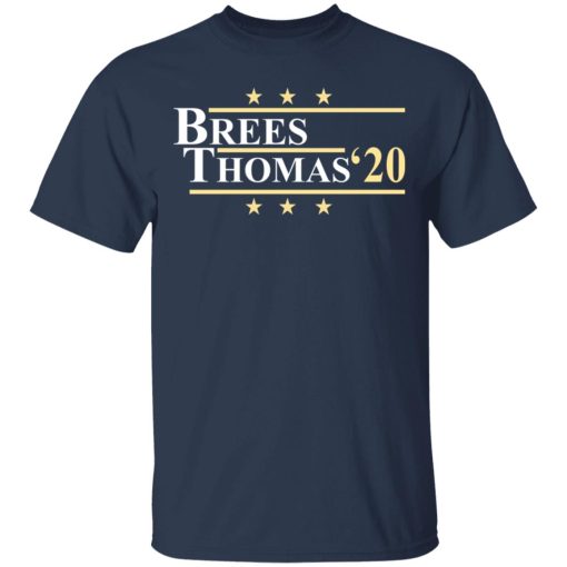 Vote Brees Thomas 2020 President T-Shirts, Hoodies, Long Sleeve 5