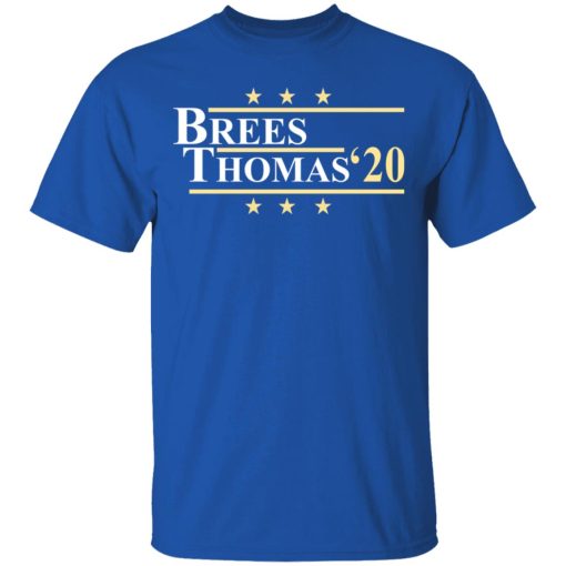 Vote Brees Thomas 2020 President T-Shirts, Hoodies, Long Sleeve 7