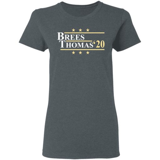 Vote Brees Thomas 2020 President T-Shirts, Hoodies, Long Sleeve 11