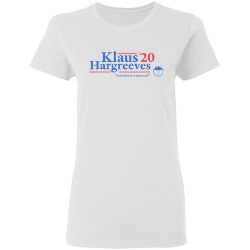 Klaus Hargreeves 2020 Sobriety Is Overrated T-Shirts, Hoodies, Long Sleeve 9