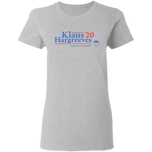 Klaus Hargreeves 2020 Sobriety Is Overrated T-Shirts, Hoodies, Long Sleeve 11