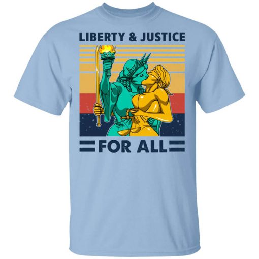 Liberty & Justice For All Vintage T-Shirt