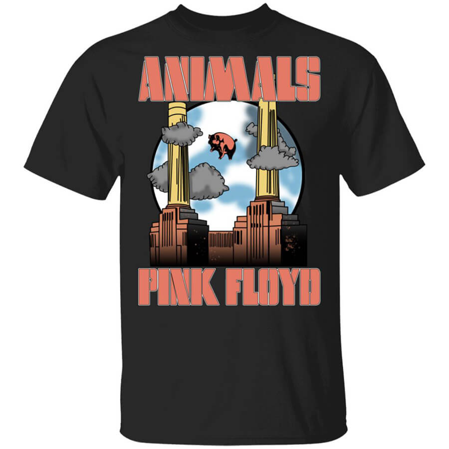 Shirt Album Animals Floyd Pink Rock