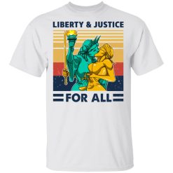 Liberty & Justice For All Vintage T-Shirts, Hoodies, Long Sleeve 25