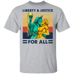 Liberty & Justice For All Vintage T-Shirts, Hoodies, Long Sleeve 27