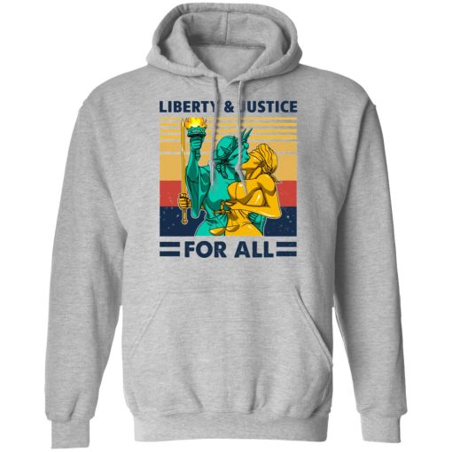 Liberty & Justice For All Vintage T-Shirts, Hoodies, Long Sleeve 19