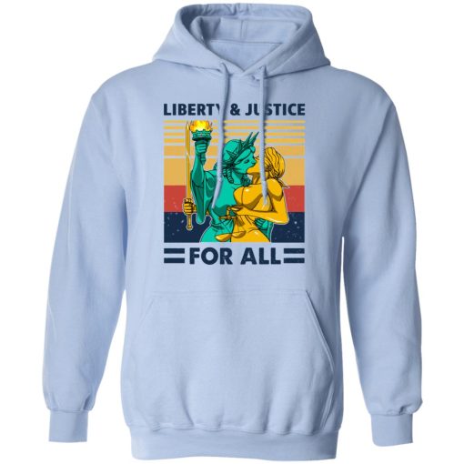 Liberty & Justice For All Vintage T-Shirts, Hoodies, Long Sleeve 23