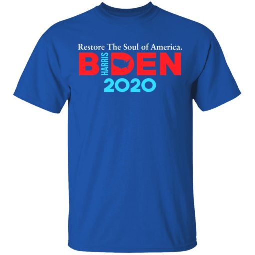 Biden Harris 2020 Restore The Soul Of America T-Shirts, Hoodies, Long Sleeve 7