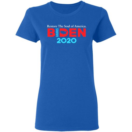 Biden Harris 2020 Restore The Soul Of America T-Shirts, Hoodies, Long Sleeve 15