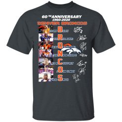 60th Anniversary Denver Broncos 1960 2020 T-Shirts, Hoodies, Long Sleeve 27