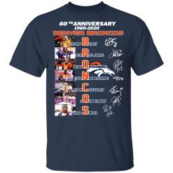 60th Anniversary Denver Broncos 1960 2020 T-Shirts, Hoodies, Long Sleeve 29