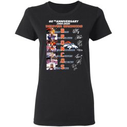 60th Anniversary Denver Broncos 1960 2020 T-Shirts, Hoodies, Long Sleeve 33
