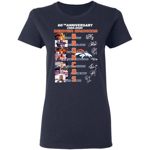 60th Anniversary Denver Broncos 1960 2020 T-Shirts, Hoodies, Long Sleeve 13