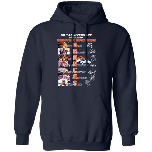 60th Anniversary Denver Broncos 1960 2020 T-Shirts, Hoodies, Long Sleeve 21