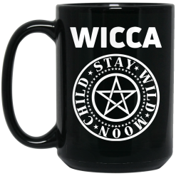 Wicca Child Stay Wild Moon Mug 5