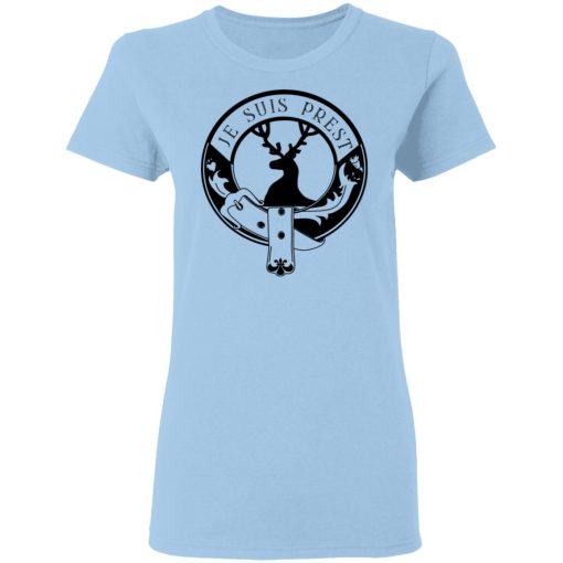 Je Suis Prest Logo #Outlander T-Shirts, Hoodies, Long Sleeve 8