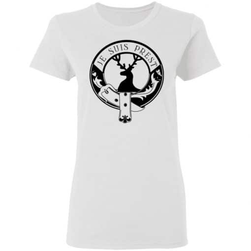 Je Suis Prest Logo #Outlander T-Shirts, Hoodies, Long Sleeve 10