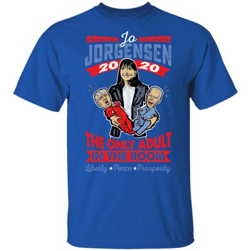 Jo Jorgensen 2020 The Only Adult In The Room T-Shirts, Hoodies, Long Sleeve 7