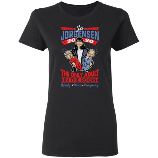 Jo Jorgensen 2020 The Only Adult In The Room T-Shirts, Hoodies, Long Sleeve 9