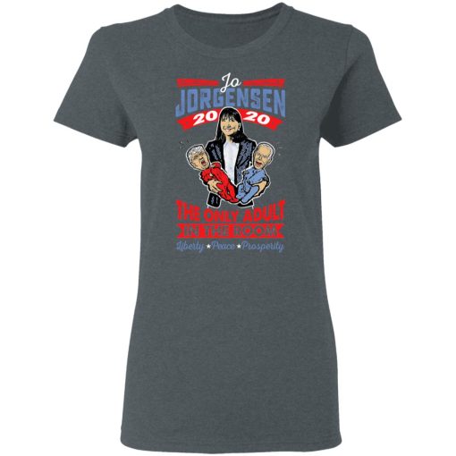 Jo Jorgensen 2020 The Only Adult In The Room T-Shirts, Hoodies, Long Sleeve 11