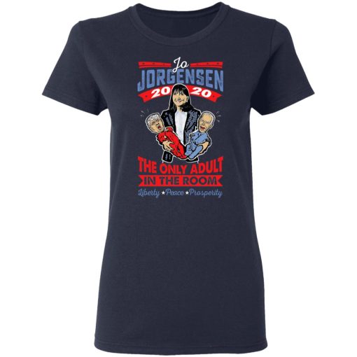 Jo Jorgensen 2020 The Only Adult In The Room T-Shirts, Hoodies, Long Sleeve 13