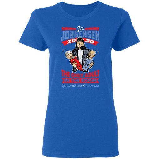 Jo Jorgensen 2020 The Only Adult In The Room T-Shirts, Hoodies, Long Sleeve 15