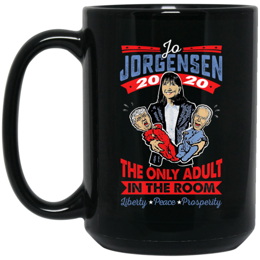Jo Jorgensen 2020 The Only Adult In The Room Mug 3