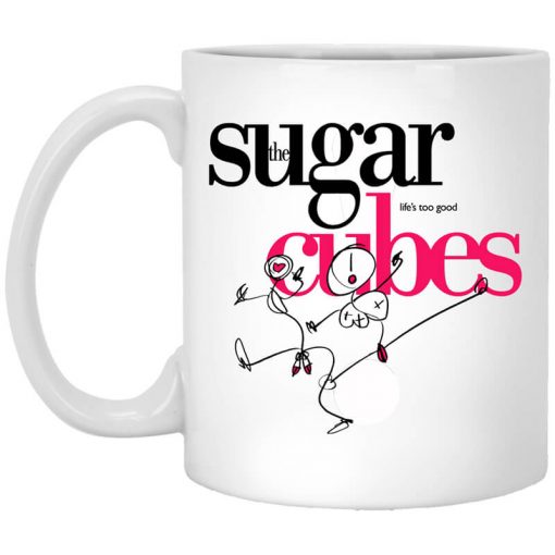 The Sugar Life's Too Good Cubes White Mug
