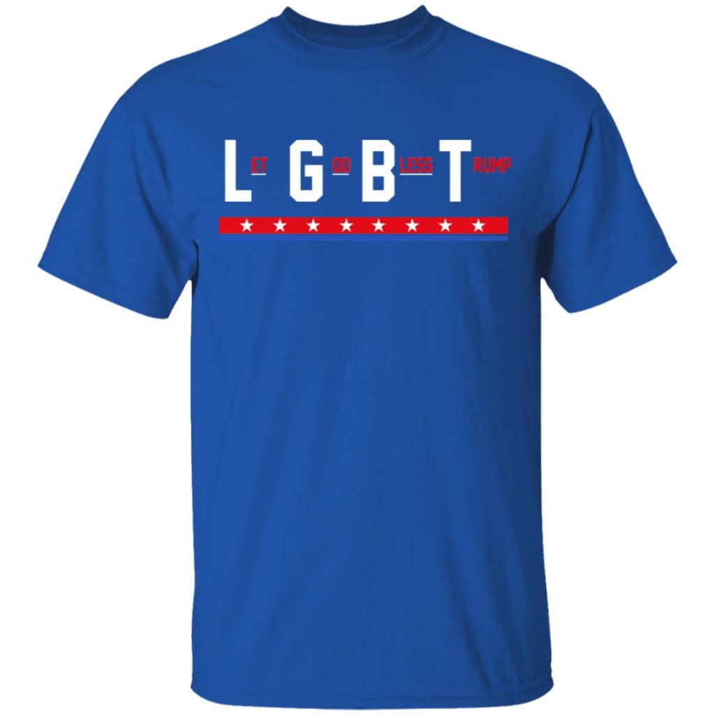 LGBT Let God Bless Trump T-Shirts, Hoodies, Long Sleeve