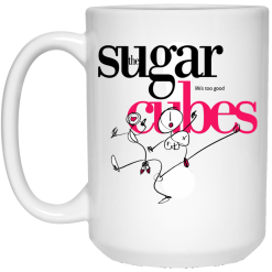 The Sugar Life's Too Good Cubes White Mug 5