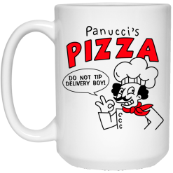 Panucci's Pizza Do Not Tip Delivery Boy Mug 5