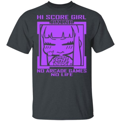 Hi Score Girl Oono Akira No Arcade Games No Life T-Shirts, Hoodies, Long Sleeve 3