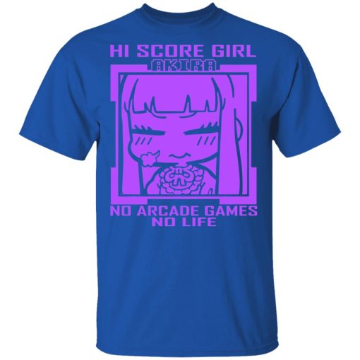Hi Score Girl Oono Akira No Arcade Games No Life T-Shirts, Hoodies, Long Sleeve 7