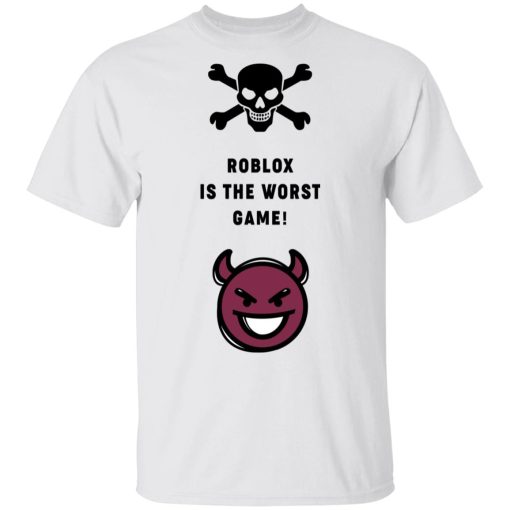 Roblox Is The Worst Game Funny Roblox T-Shirts, Hoodies, Long Sleeve 3