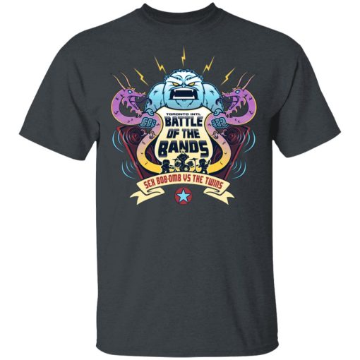 Battle Of The Bands Sex Bob-omb Vs The Twins T-Shirts, Hoodies, Long Sleeve 3