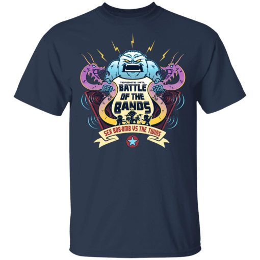 Battle Of The Bands Sex Bob-omb Vs The Twins T-Shirts, Hoodies, Long Sleeve 5