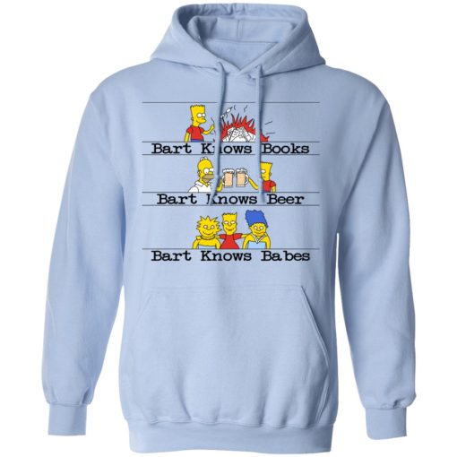 Bart Knows Books Bart Knows Beer Bart Knows Babes The Simpsons T-Shirts, Hoodies, Long Sleeve 23