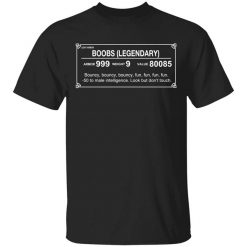 Light Armor - Boobs Legendary T-Shirt