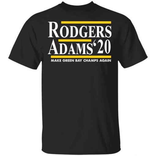 Rodgers Adam's 2020 Make Green Bay Champs Again T-Shirt