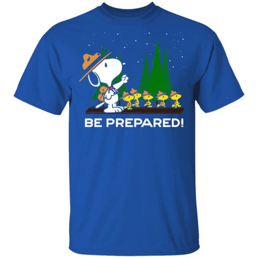 Snoopy Dog Be Prepared Shirt