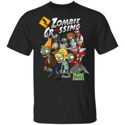 Zombie Grossing Plants vs Zombies T-Shirt