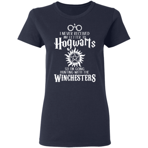 I Never Received My Letter To Hogwarts I'm Going Hunting With The Winchesters T-Shirts, Hoodies 14