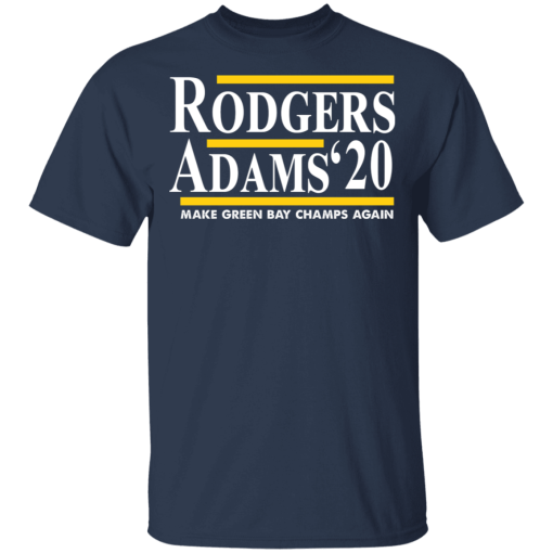 Rodgers Adam's 2020 Make Green Bay Champs Again T-Shirts, Hoodies 5