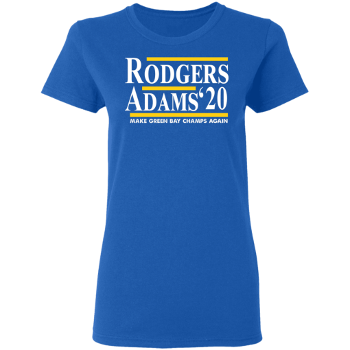 Rodgers Adam's 2020 Make Green Bay Champs Again T-Shirts, Hoodies 16