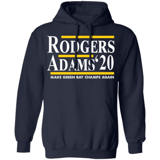 Rodgers Adam's 2020 Make Green Bay Champs Again T-Shirts, Hoodies 20