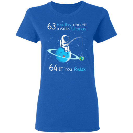 63 Earths Can Fit Inside Uranus 64 If You Relax T-Shirts, Hoodies 15