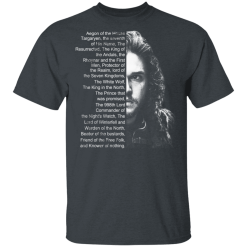 Jon Snow: List Name Aegon Of The House T-Shirts, Hoodies 26
